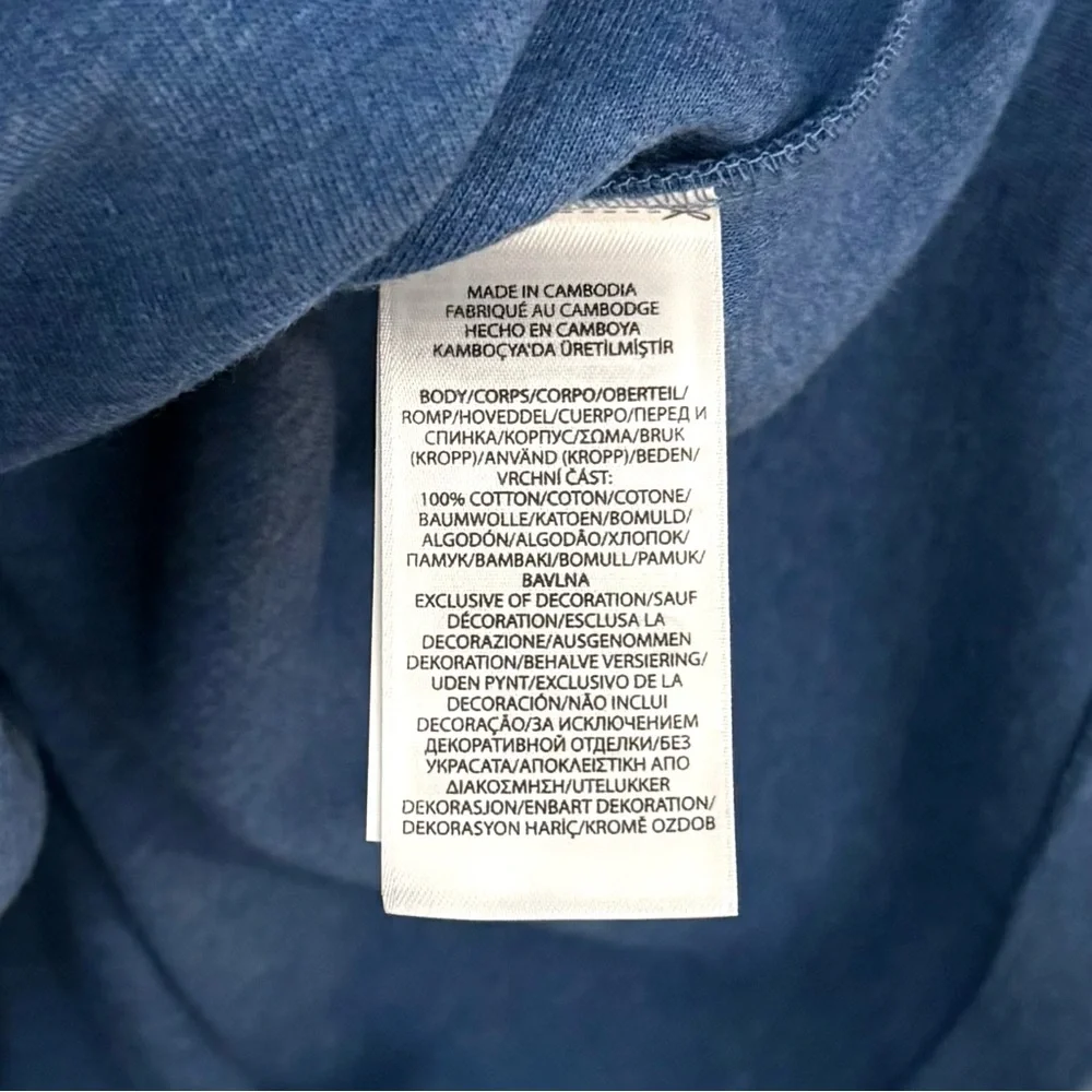 NWT Polo Ralph Lauren 1/4 Zip Pullover Blue Sweater $125 MSRP – XL